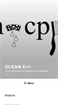 Mobile Screenshot of clean-cpp.org
